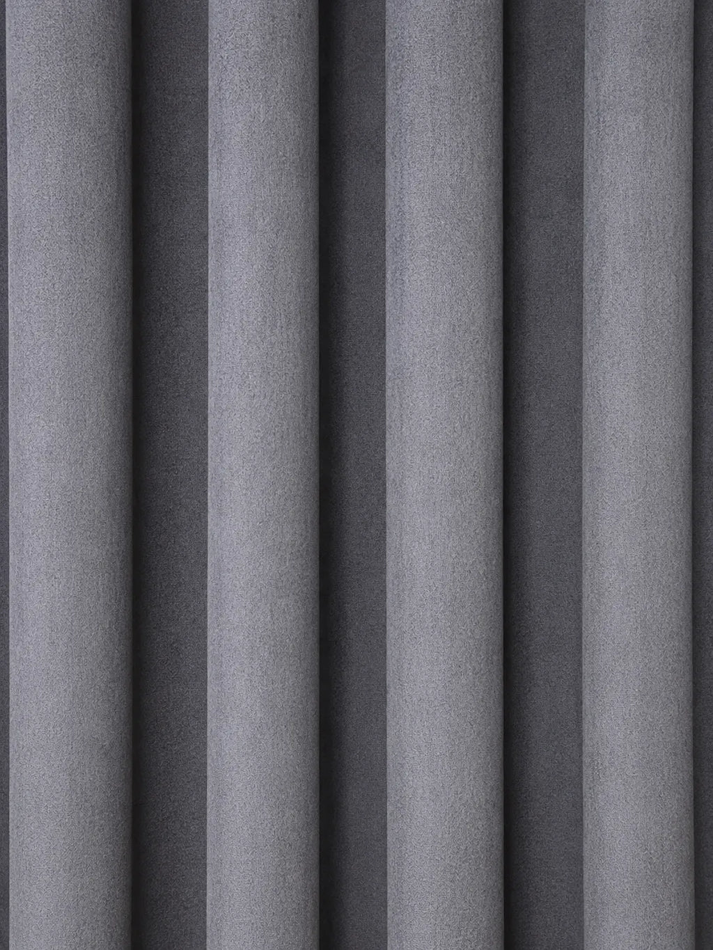 Ash Grey Velvet Curtain