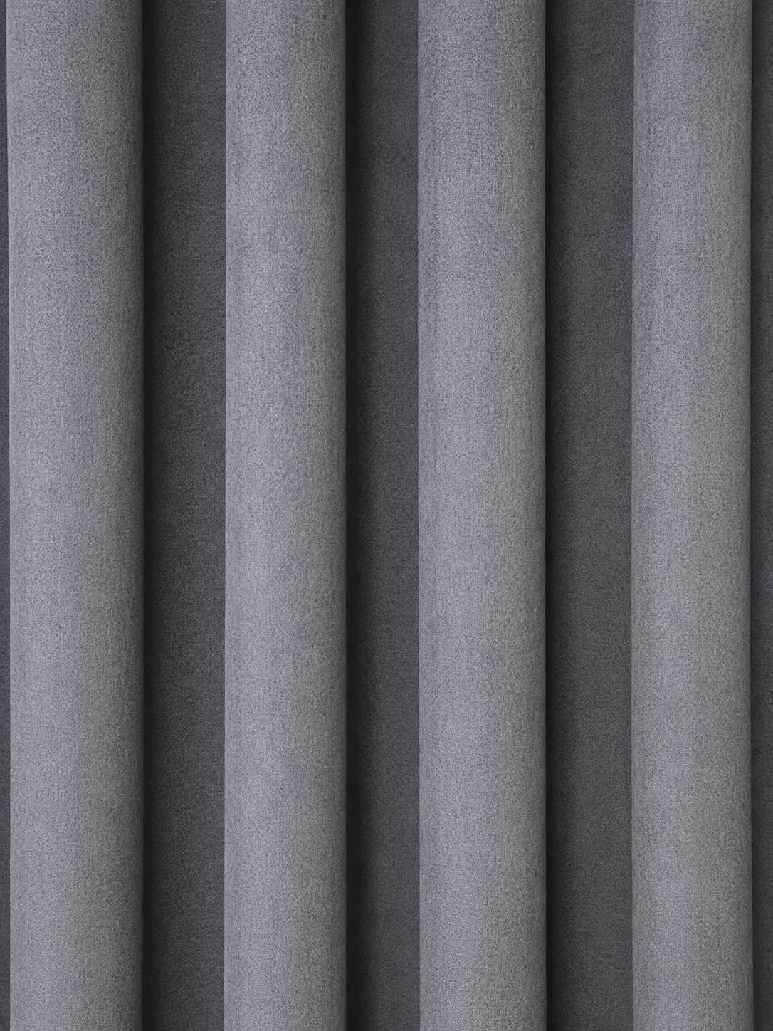 Ash Grey Velvet Curtain