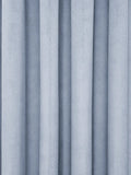 Ice Blue Velvet Curtain