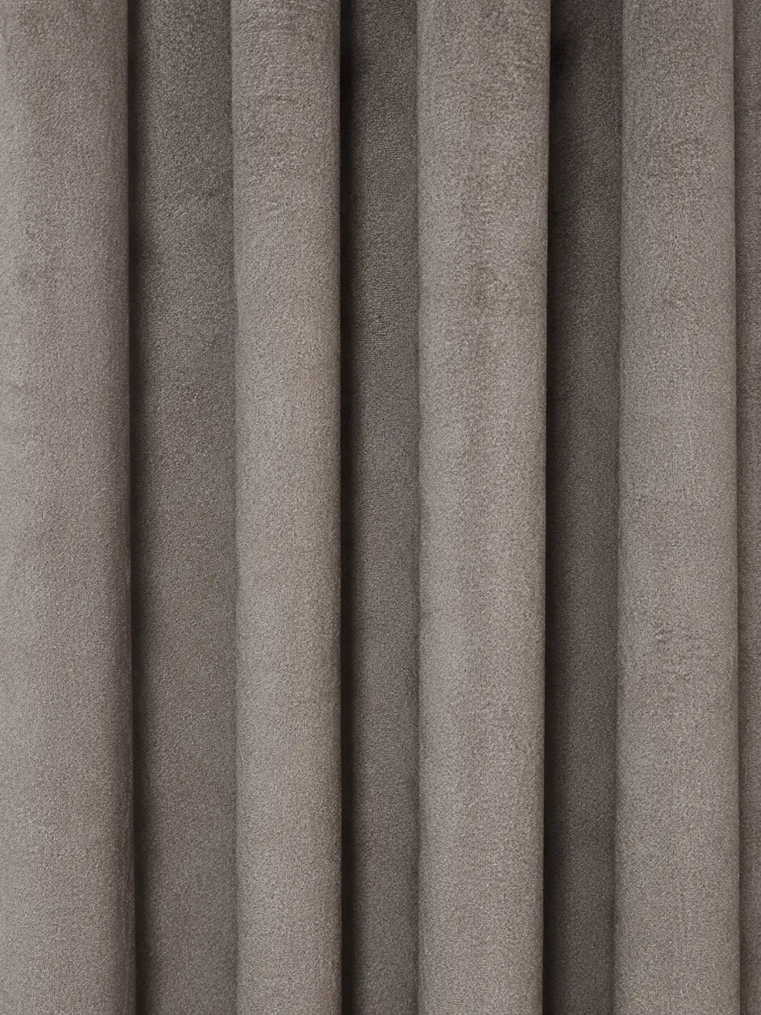 Mushroom Brown Velvet Curtain
