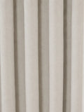 Off-White Velvet Curtain