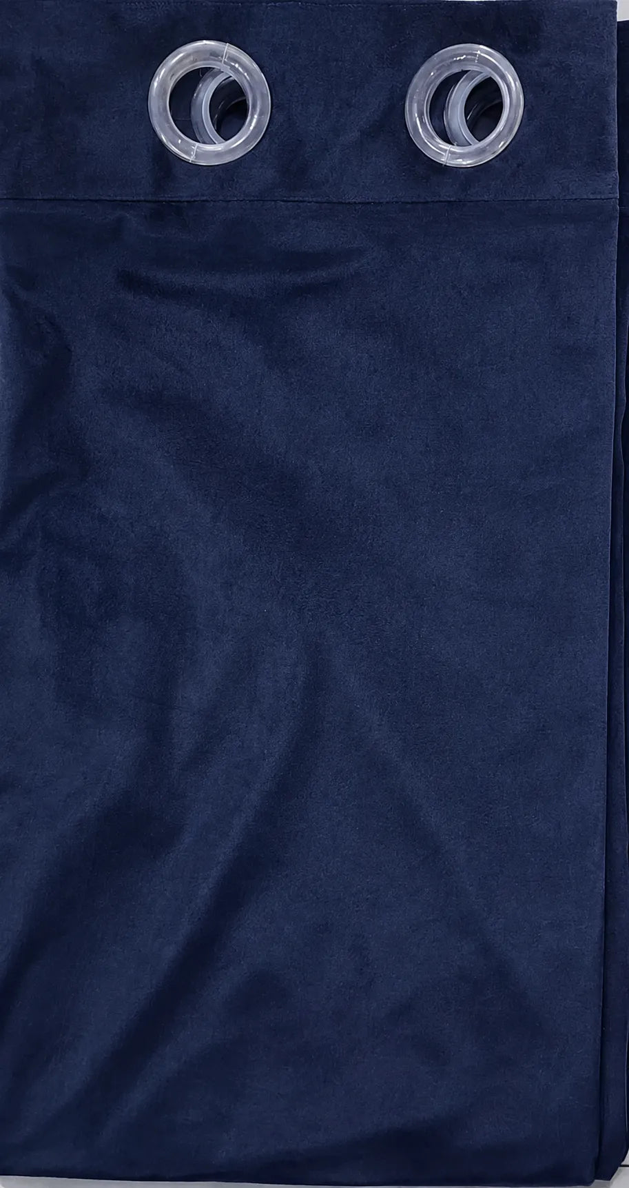 Midnight Blue Velvet Curtain