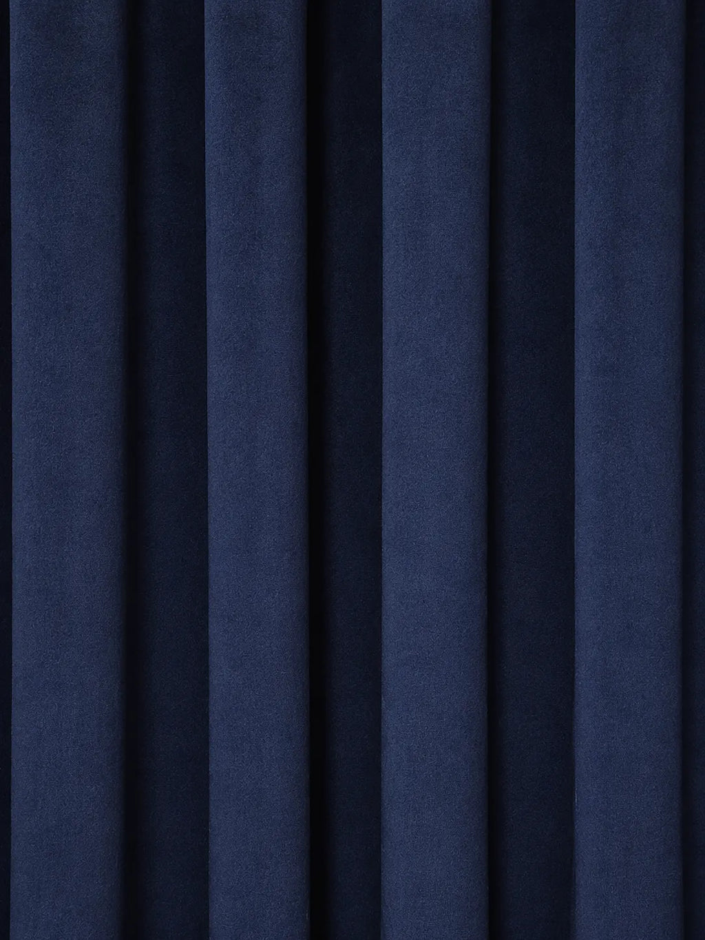 Midnight Blue Velvet Curtain