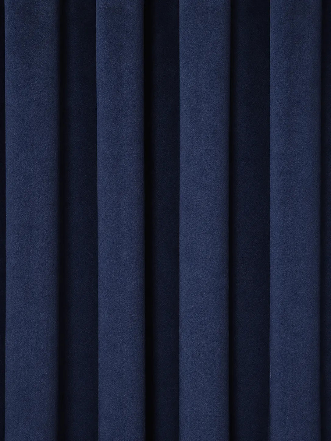 Midnight Blue Velvet Curtain