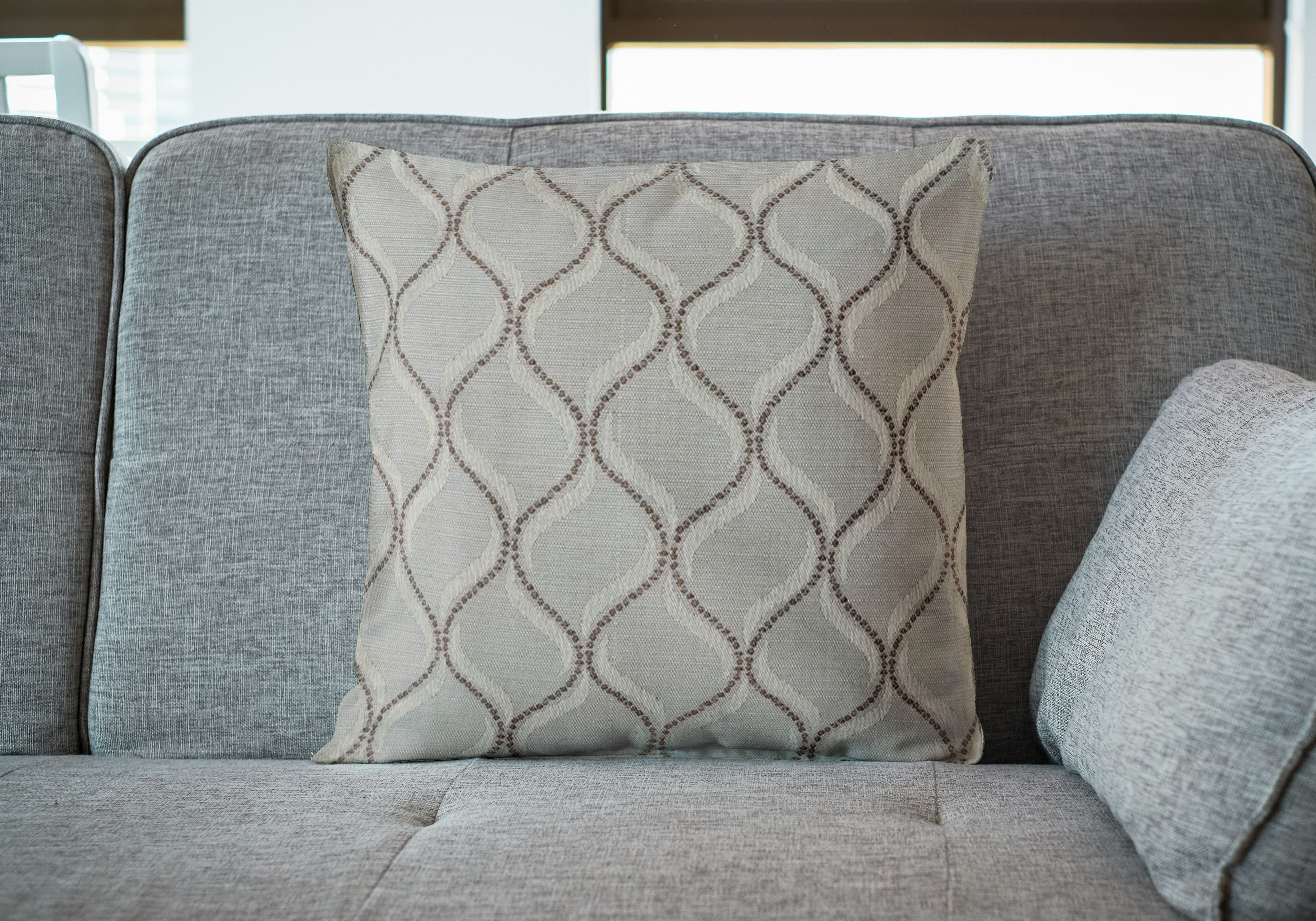 Soft Mocha Sofa cushions