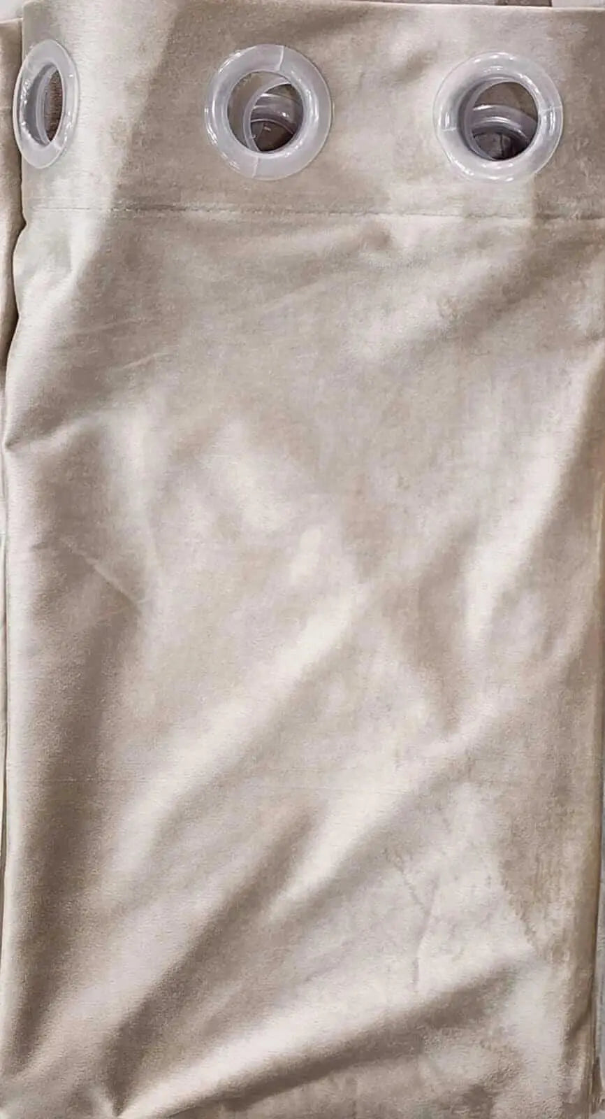 Light Gold Plain Velvet