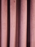 Tea Pink Velvet Curtain