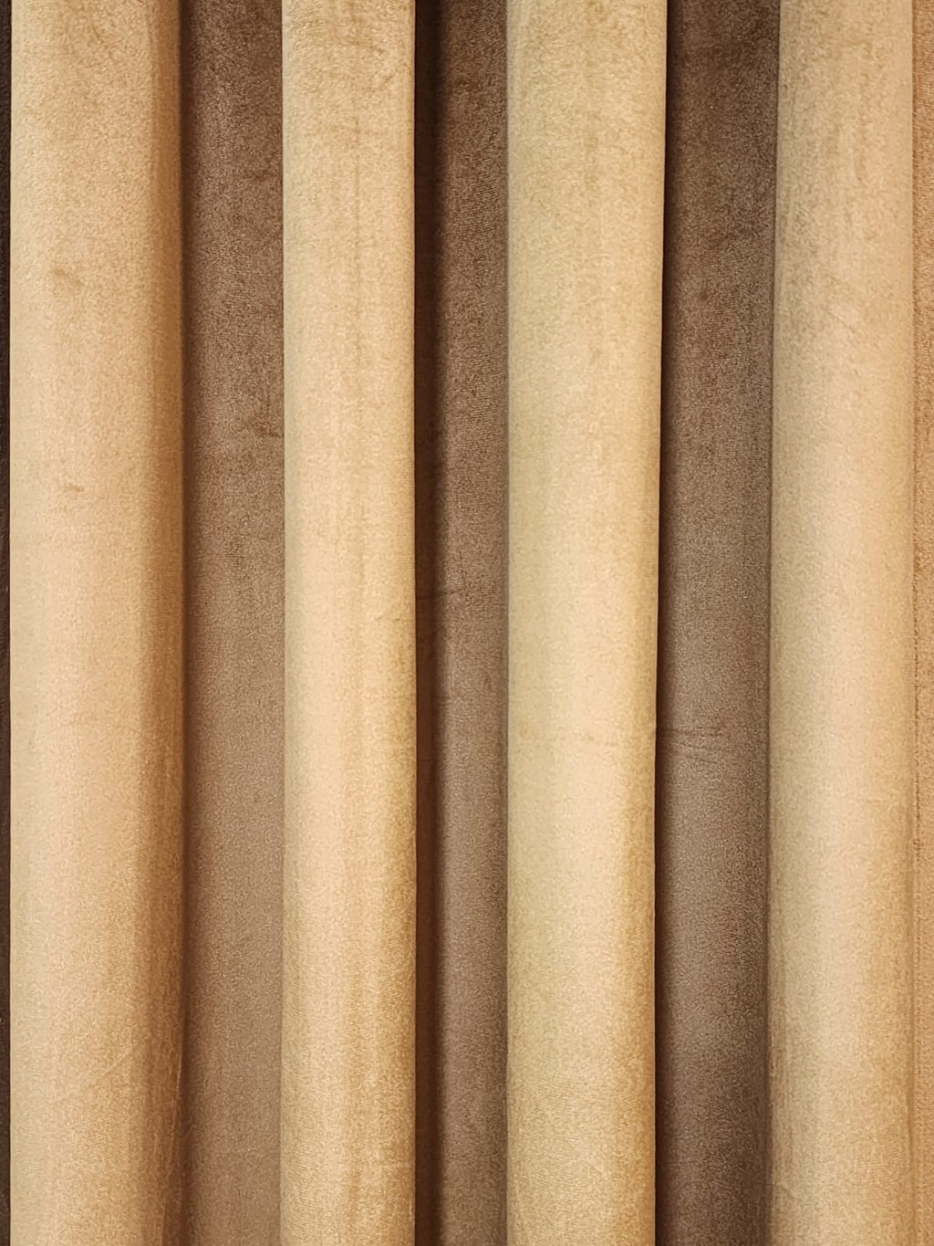 Dark Golden Velvet Curtain