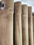 Pair Of Desert Bloom Turkish Curtain With Blackout