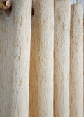 Pair Of Gold Linen Jacquard Curtain With Blackout