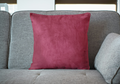 Maroon velvet Sofa cushion